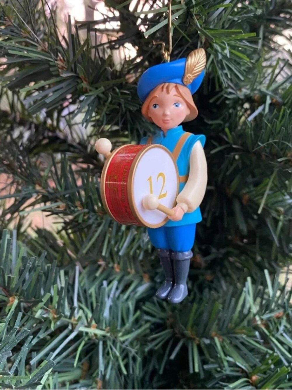 Hallmark 2022 12 Twelve Drummers Drumming 12 Days of Christmas ornament